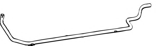 Труба выхлопного газа ROSI 02984