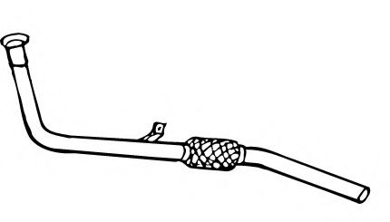 Труба выхлопного газа FONOS 310183