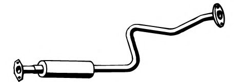 Средний глушитель выхлопных газов FONOS 614551