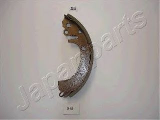 Комплект тормозных колодок JAPANPARTS GF-512AF