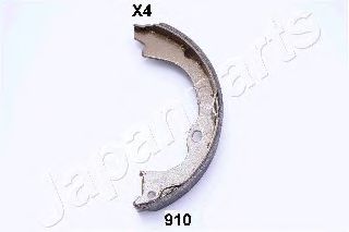 Комплект тормозных колодок, стояночная тормозная система JAPANPARTS GF-910AF