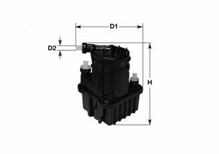 Топливный фильтр CLEAN FILTERS MGC1686