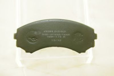 Комплект тормозных колодок, дисковый тормоз AISIN ASN-2202