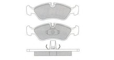 Комплект тормозных колодок, дисковый тормоз AISIN ASN-2214