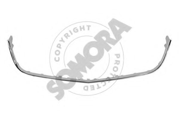 Облицовка / защитная накладка, облицовка радиатора SOMORA 210727