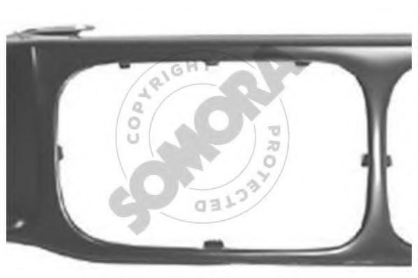 Стойка, облицовка радиатора SOMORA 040327