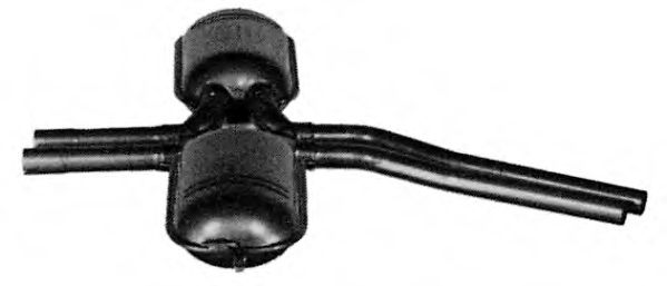 Средний глушитель выхлопных газов IMASAF ME.70.06