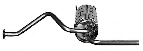 Глушитель выхлопных газов конечный IMASAF NI.49.07