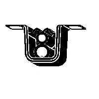 Кронштейн, система выпуска ОГ IMASAF 09.11.31