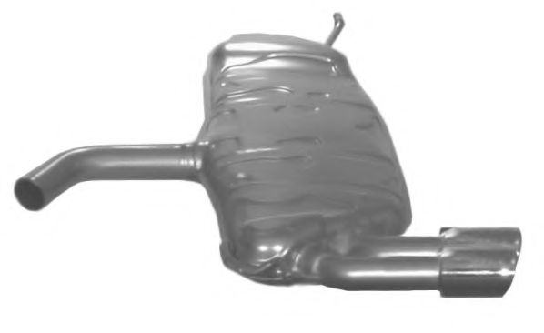 Глушитель выхлопных газов конечный TESH 220973