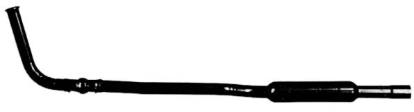 Предглушитель выхлопных газов TESH 250008