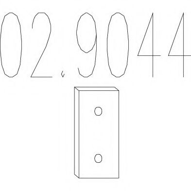 Буфер, глушитель ANSA 420008