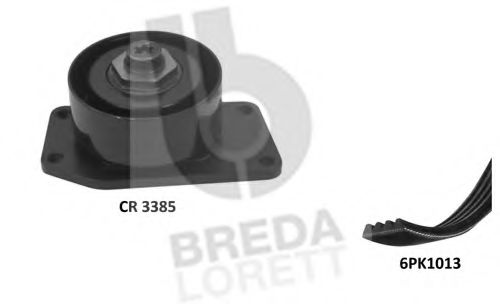 Поликлиновой ременный комплект BREDA  LORETT KCA0036