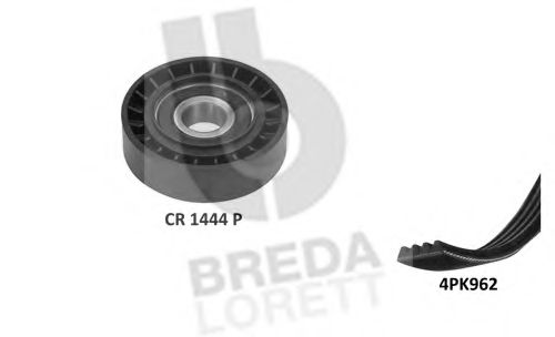 Поликлиновой ременный комплект BREDA  LORETT KCA0050