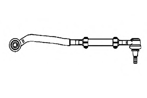 Поперечная рулевая тяга SIDEM 09527