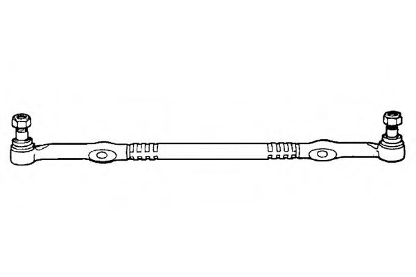 Поперечная рулевая тяга LEMFÖRDER 2001301