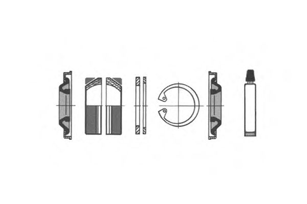 ремонтный комплект, рычаг подвески OCAP 0907722