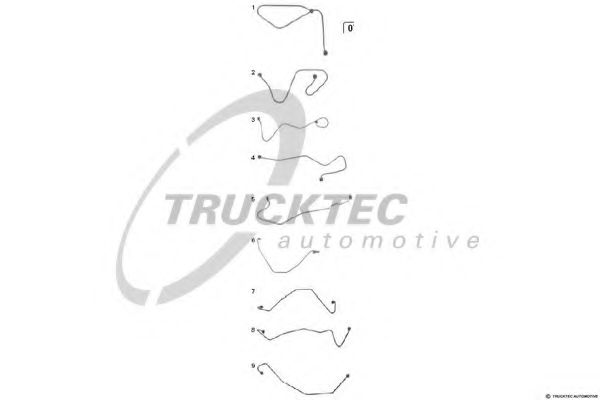 Комплект проводов TRUCKTEC AUTOMOTIVE 01.13.107