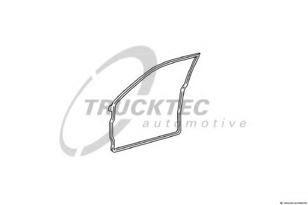 Уплотнение двери TRUCKTEC AUTOMOTIVE 02.53.037