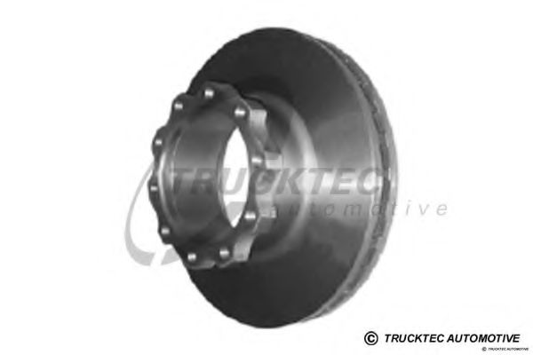 Тормозной диск TRUCKTEC AUTOMOTIVE 14.35.009