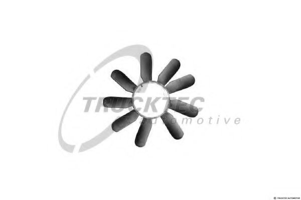 Крыльчатка вентилятора, охлаждение двигателя TRUCKTEC AUTOMOTIVE 02.19.193