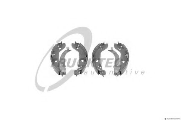 Комплект тормозных колодок, стояночная тормозная система TRUCKTEC AUTOMOTIVE 02.35.228