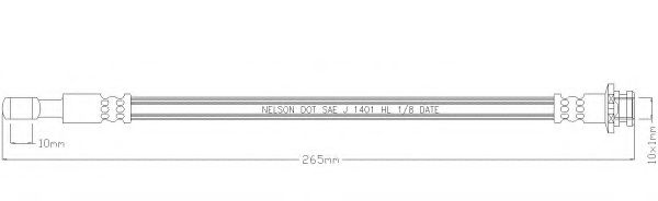 Шланг сцепления REMKAFLEX 6447