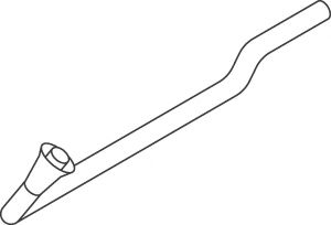 Труба выхлопного газа DINEX 22100