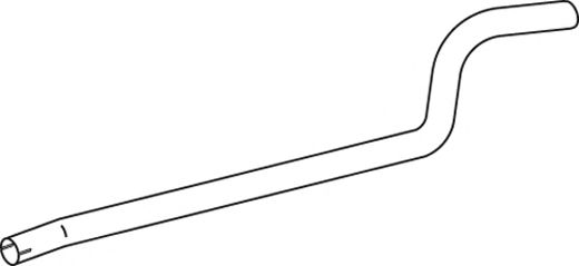 Труба выхлопного газа IMASAF 4024