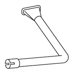 Труба выхлопного газа DINEX 29611