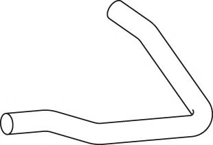 Труба выхлопного газа DINEX 30609