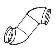 Труба выхлопного газа DINEX 81171