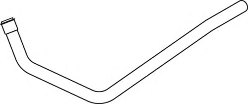 Труба выхлопного газа DINEX 15108