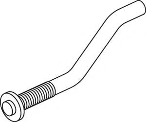Труба выхлопного газа DINEX 19114