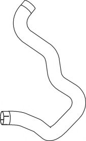 Труба выхлопного газа DINEX 54151