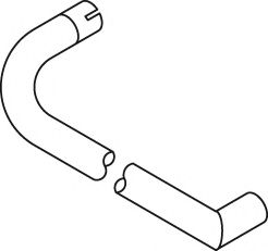 Труба выхлопного газа DINEX 21658