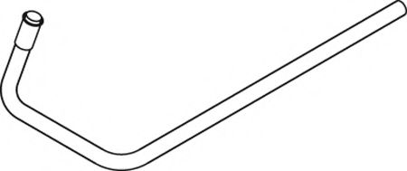 Труба выхлопного газа DINEX 22101