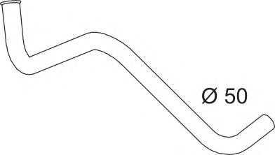 Труба выхлопного газа ZARA 9572