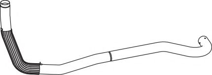 Труба выхлопного газа DINEX 64502