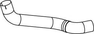 Труба выхлопного газа ZARA 1287