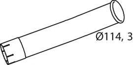 Труба выхлопного газа ZARA 1215