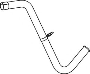 Труба выхлопного газа ZARA 512