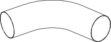 Труба выхлопного газа DINEX 70270