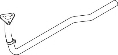 Труба выхлопного газа DINEX 72100