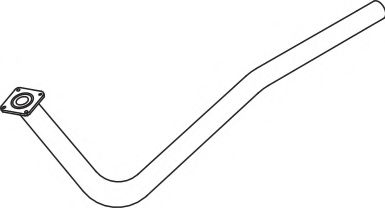 Труба выхлопного газа DINEX 80103