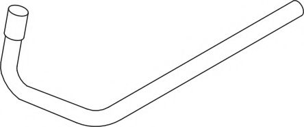 Труба выхлопного газа DINEX 80127