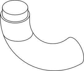 Труба выхлопного газа DINEX 80140