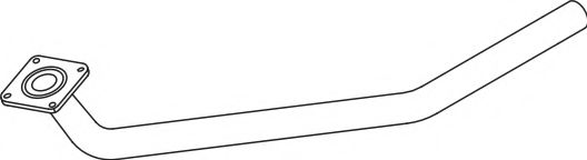 Труба выхлопного газа DINEX 80160