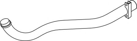 Труба выхлопного газа DINEX 80271