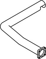 Труба выхлопного газа DINEX 44610